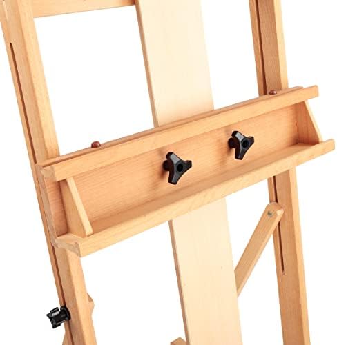 Creative Mark Carolina Wooden H-Frame Artist Studio Floor Easel