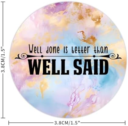 3in Round Label Stickers 100pcs for Boxes Bottles Laptops Envelopes Gifts