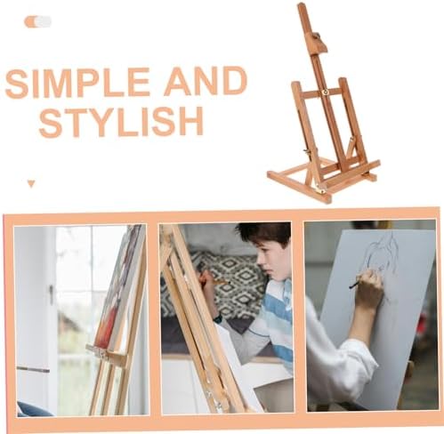 Angoily Portable Wooden Art Easel Stand for Painting and Sketching