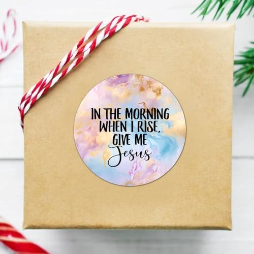 3in Round Label Stickers 100pcs Jesus Quotes Seals