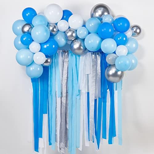 PartyWoo Crepe Paper Streamers 6 Rolls 492ft