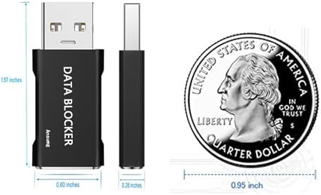 USB Data Blocker - Hack Proof Safe Charging No Data Transfer