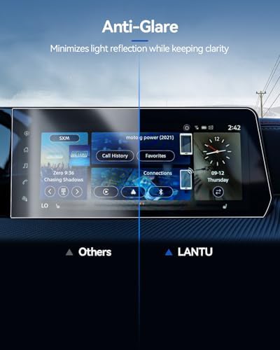 Matte Tempered Glass Screen Protector for 2025 Nissan Kicks SV SR
