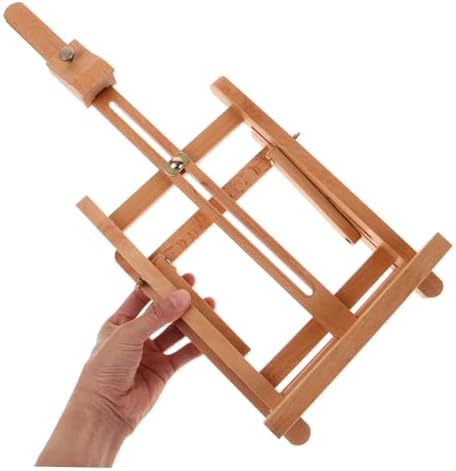 Angoily Portable Wooden Art Easel Stand for Painting and Sketching