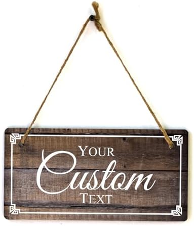 Signs ByLITA Customizable 5x10 Inch Wall or Door Sign