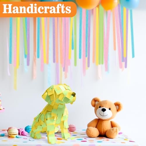 Party Crepe Paper Streamers 6 Rolls 492ft Decorations