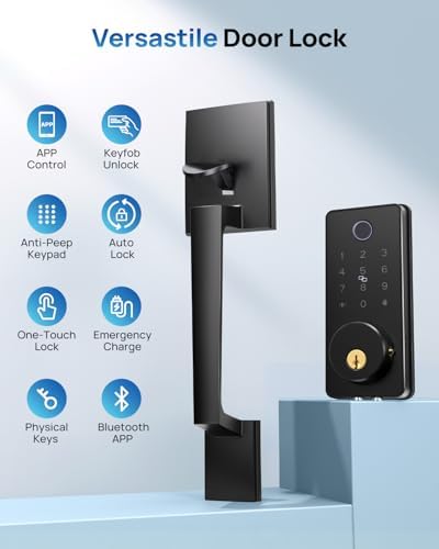 Smart Fingerprint Door Lock Set with APP Control