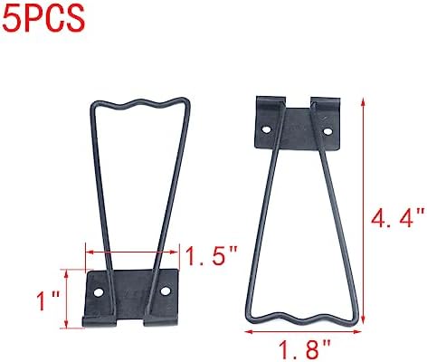 MY MIRONEY 5-Pack Adhesive Metal Easel Stand for Picture Frames
