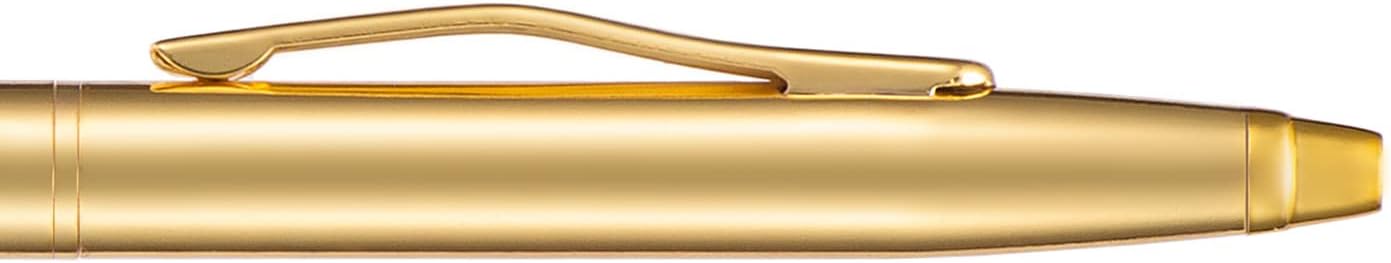 Wikult 6-Piece Golden Slim Metal Ballpoint Pen Set