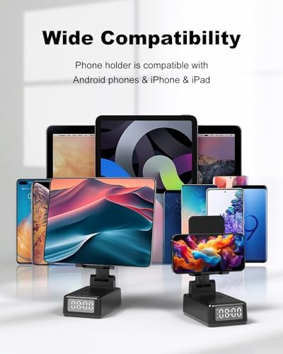 6-in-1 Bluetooth Speaker Phone Stand Holder