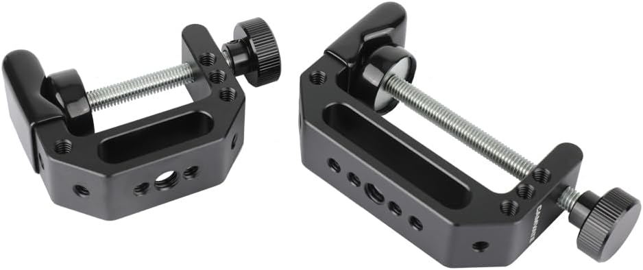 CAMVATE C Clamp with Threaded Holes for Photography