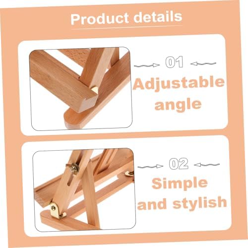 Adjustable Wooden Easel Stand for Painting and Drawing