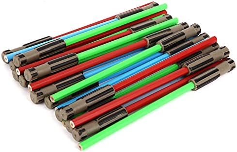 L Lifetime Light Saber Pencils with 3D Eraser