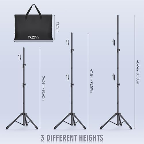 Adjustable Backdrop Stand Kit for Studio Photography and Parties