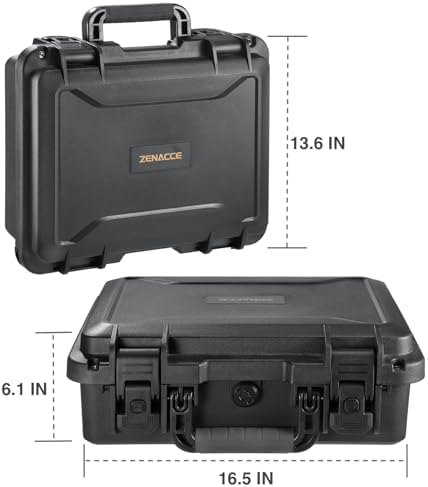 ZENACCE Waterproof Hard Case for Starlink Mini