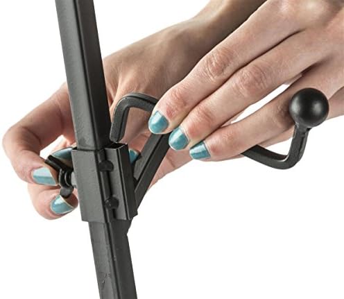 Displays2go Floor Easel with Dual Hooks 65 Inch