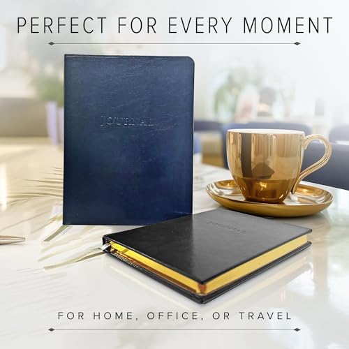 Gallery Leather Journal - 192 Lined Pages Acadia Tan 8x55