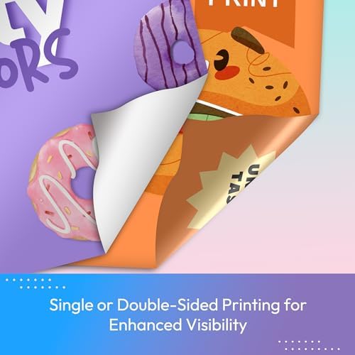 Custom Vinyl Banner with HD Printing - 1x2ft Indoor Outdoor