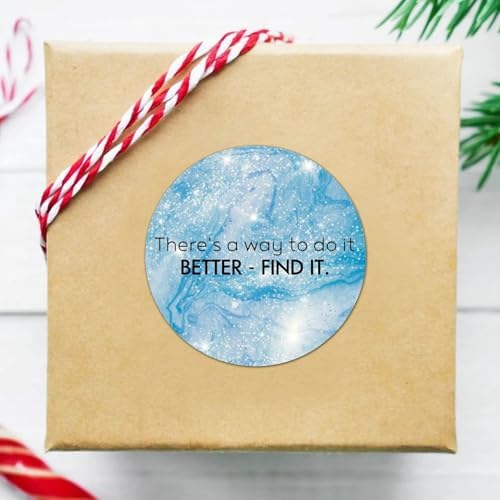 3in Round Label Stickers 100pcs for Boxes Envelopes and More