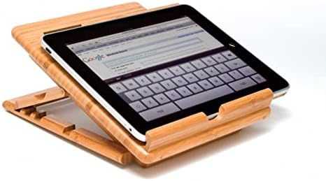 Lipper International Bamboo Wood Expandable Tablet Stand