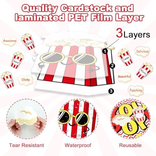Popcorn Cutouts Reading Bulletin Board Classroom Decor