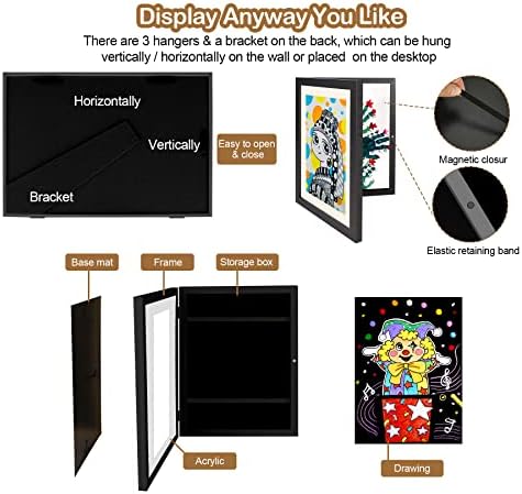 UBeesize Kids Art Frame for A4 Artwork Display