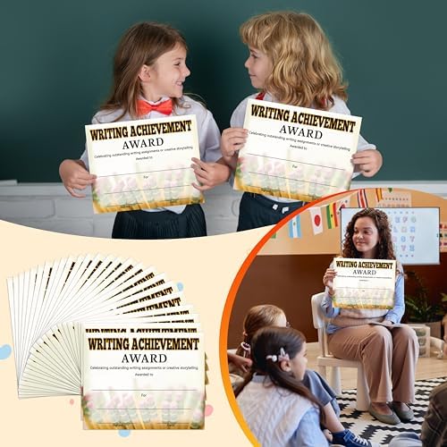 Certificate of Achievement for Kids 25 Pack