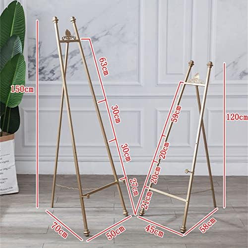 MIQXUAN Adjustable Height Easel for Art and Crafts