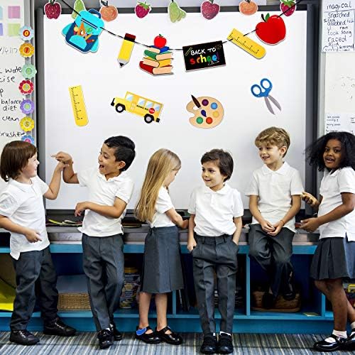 45 pcs Back to School Banners Classroom Decor Set