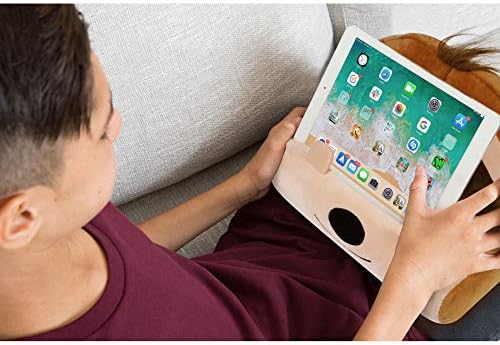 Fun iPad Stand for Kids Cuddly Book Holder and Reading Pillow