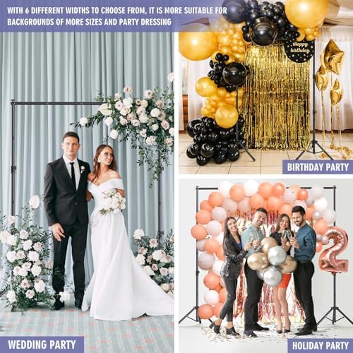 Adjustable Backdrop Stand Kit for Studio Photography and Parties