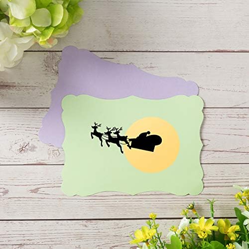 50 Pack Blank Kraft Cards 5x7 Inches for DIY Greeting Cards