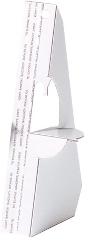 Lineco Self-Stick Easel Back 3 Inch White Pack of 5