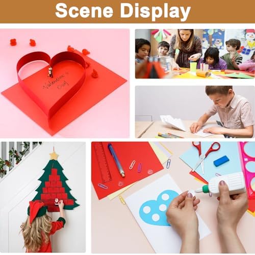 28 Sheets Dark Red Cardstock 85x11 for DIY Cards