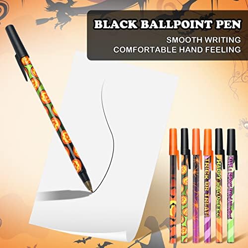 480 Sheets Halloween Sticky Notes Set with 24 Pens