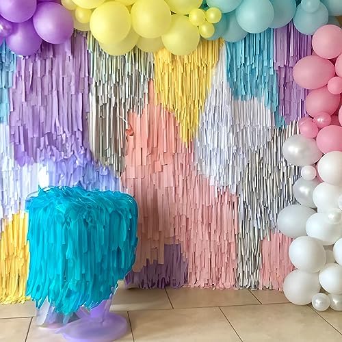 Crepe Paper Streamers - 6 Rolls 492ft Pink Party Decorations