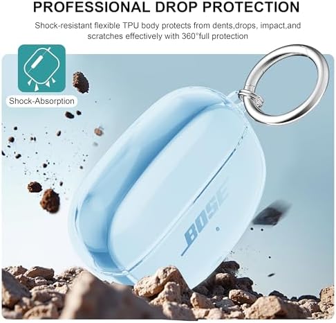 Bose Ultra Open Earbuds Case Clear TPU Cover 2024