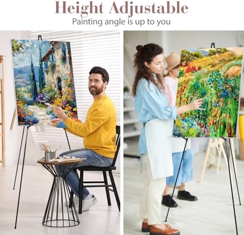 AZEAM 10 Pack 63 Inch Adjustable Easel Stand