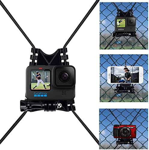 Suptig Net Fence Tree Pole Mounts - GoPro Phone Compatible