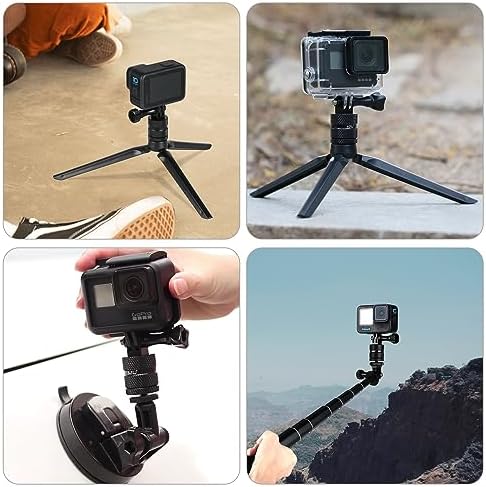 HSU Aluminum 14 Inch Camera Mount Adapter with 360 Degree Rotation