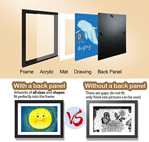 UBeesize Kids Art Frame for A4 Artwork Display