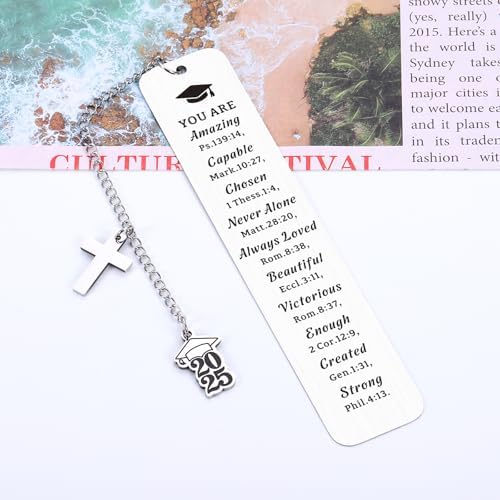2025 Graduation Bookmark for Girls Boys