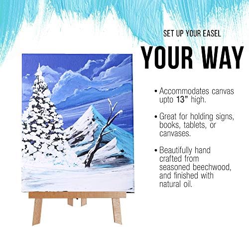 US Art Supply 14 Inch Medium Tabletop Easel Pack of 12