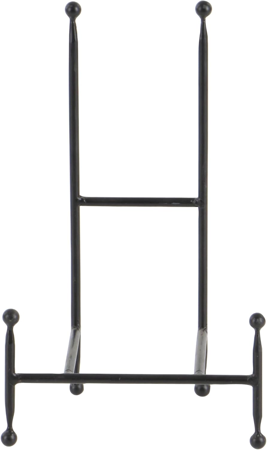 Deco 79 Modern Metal Rectangle Ball Easel 14 12 10 8 H Black