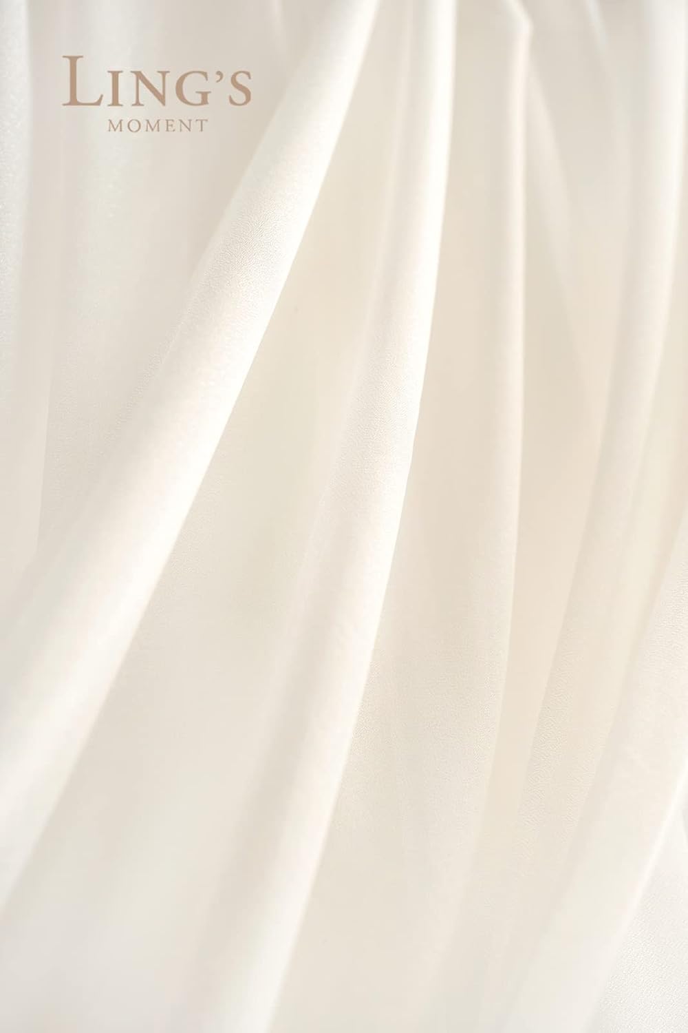 Lings Moment Wedding Arch Draping Fabric 2 Panels 32ft x 30in