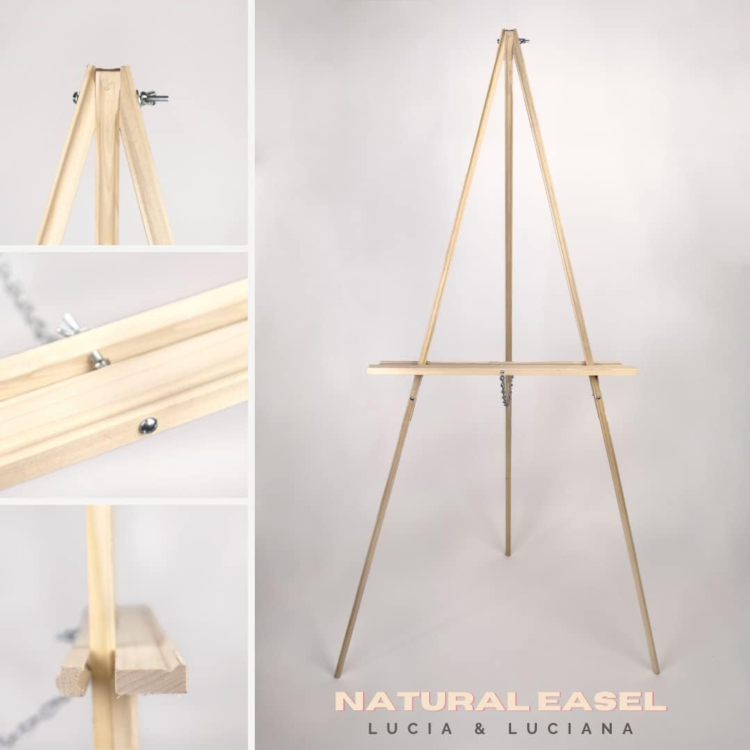 Large Wedding Easel for Welcome Sign Display