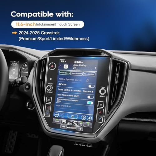 LFOTPP 2025 Subaru Crosstrek 116 Touchscreen Matte Protector