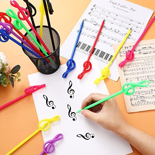 Lincia 100 Pcs Musical Note Ballpoint Pens