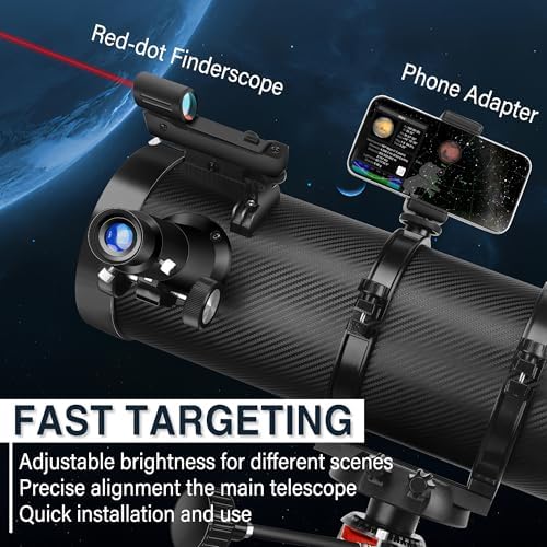 Gaterda 150mm Reflector Telescope for Astronomy