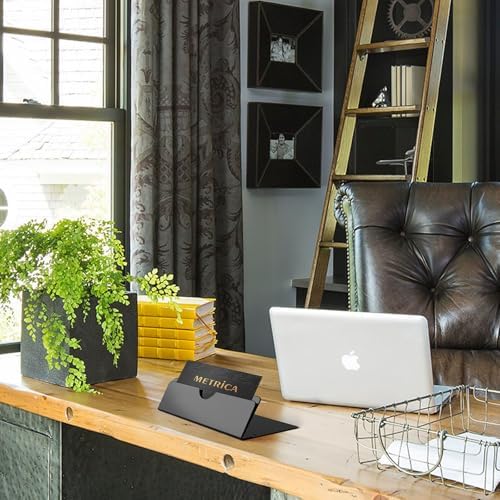 Heavy Duty Black Metal Place Card Holders for 40 PCs